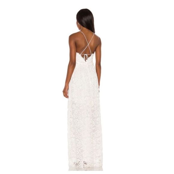 For Love & Lemons
Women's White Joelle Maxi Dress - Picture 3 of 9